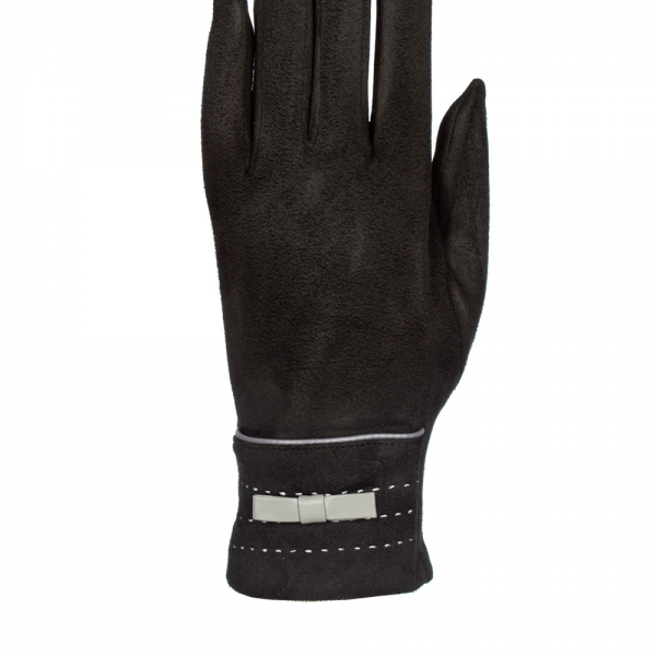 Дамски ръкавици Picty черен цвят, 2 - Kalapod.bg